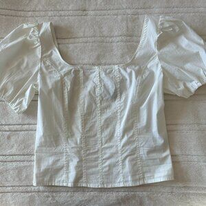 J.Crew Puff-Sleeve Top